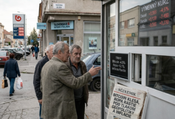 Bitcoin klesa, cena ropy stupa, inflacia rastie